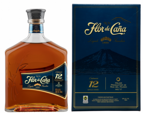 Flor de Cana 12 years Ron Centenario
Single Estate Rum 12 J.