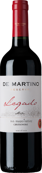 Carmenère Reserva Legado DO Maipo
De Martino