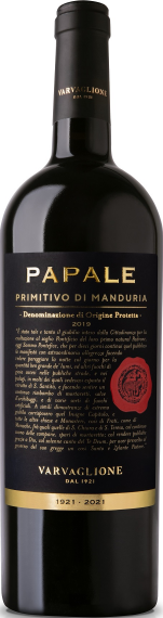 Primitivo Papale Oro DOP Primitivo di Manduria
Varvaglione Vigne & Vini