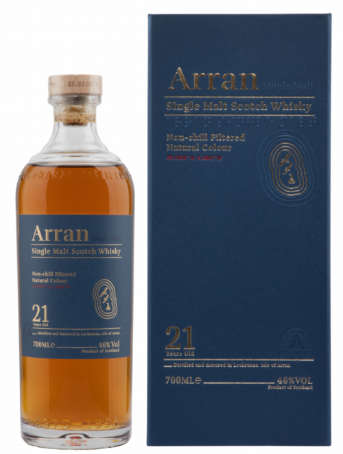 The Arran 21 Years Single Malt Whisky 