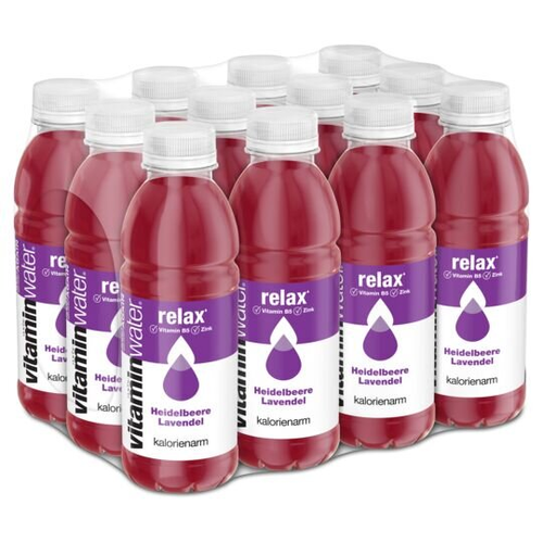 Glaceau Vitaminwater Relax
Heidelbeere & Lavendel