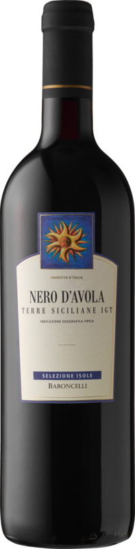 Nero d'Avola Sicilia DOC selecione isole
Baroncelli