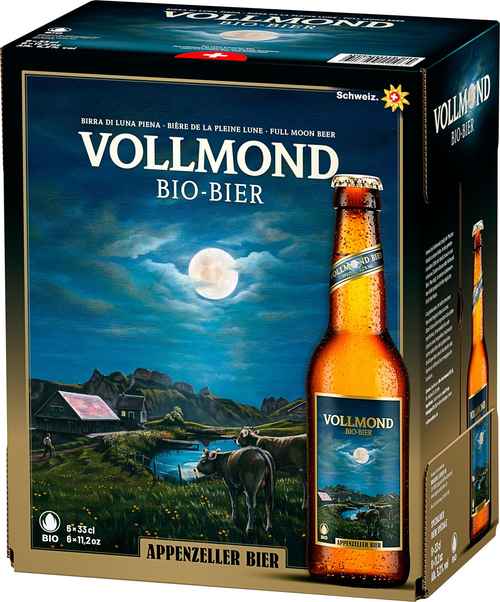 Appenzeller Vollmond Bio hell 6-Pack *