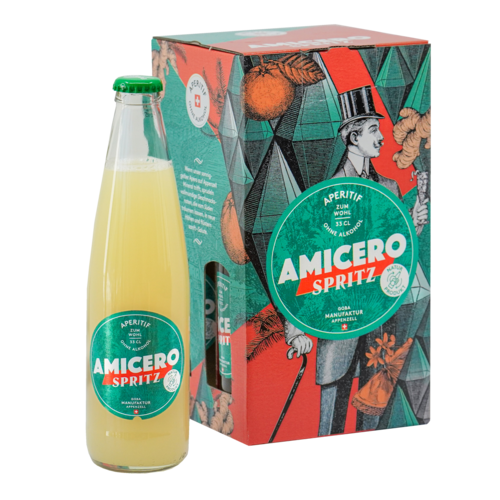 Amicero Spritz alkoholfrei 4-Pack *
Ingwer-Orangen