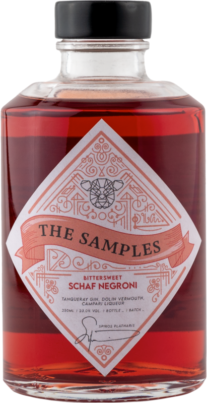 THE SAMPLES 
Bittersweet Schaf Negroni