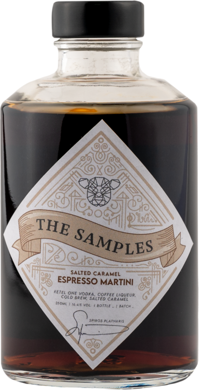 THE SAMPLES 
Salted Caramel Espresso Martini