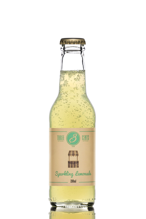 Three Cents Sparkling Lemonade Soda *