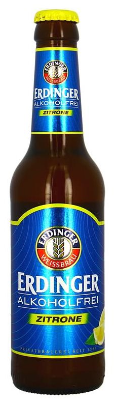 Erdinger Weissbier alkoholfrei Zitrone *