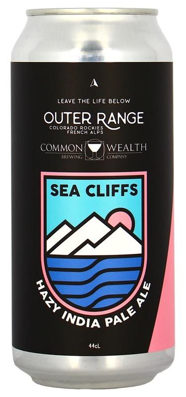 Outer Range French Alps Sea Cliffs
Hazy IPA Collab Commonwealth Brewing Dose