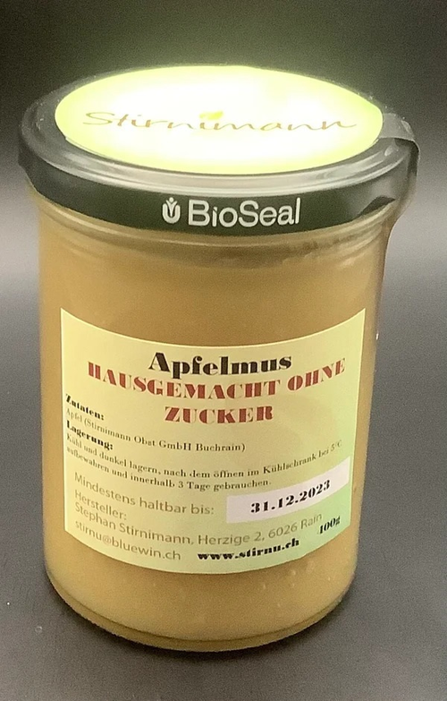 Apfelmus 400g "Stirnimann"