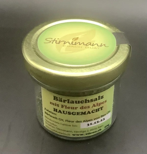 Bärlauchsalz 40g "Stirnimann"