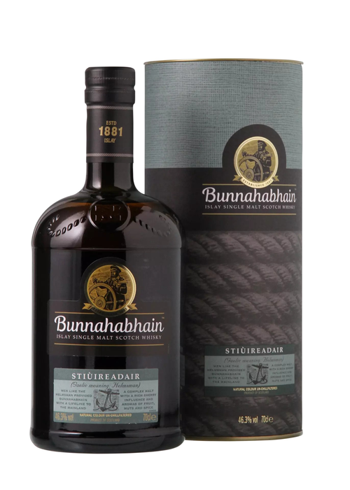 Bunnahabhain Single Malt Scotch Whisky
Stiureadair Tube *