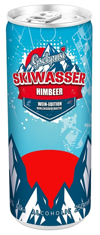 Skiwasser Himbeer 
Wein-Edition *