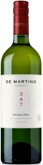 Sauvignon Blanc Reserva, 347 Vineyards
DO Casablanca De Martino