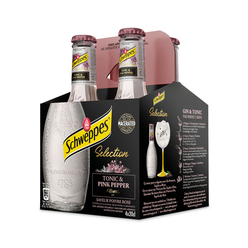 Schweppes Selection
Pink Pepper & Tonic *