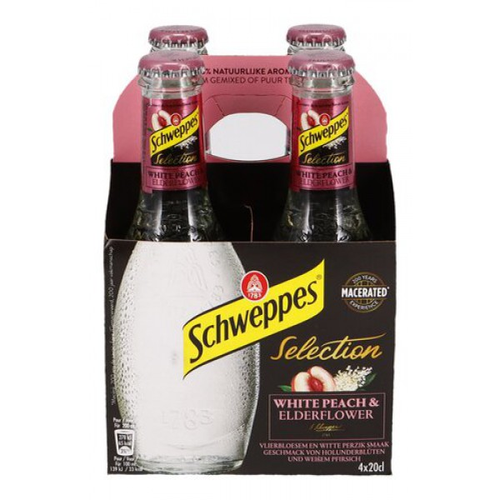 Schweppes Selection
White Peach & Elderflower *