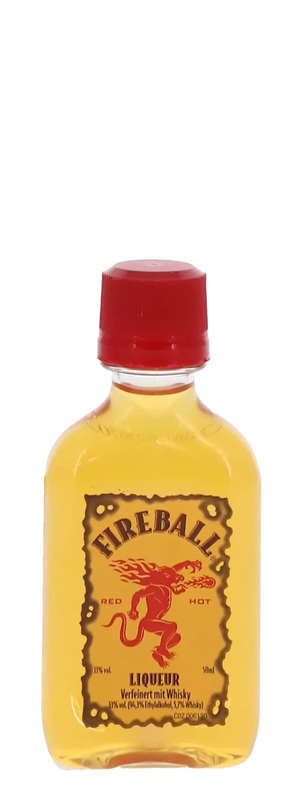 Fireball Cinnamon & Whisky Flavour Liqueur *