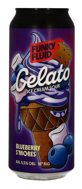 Funky Fluid Gelato Blueberry
S'Mores Ice Cream Sour Dose 