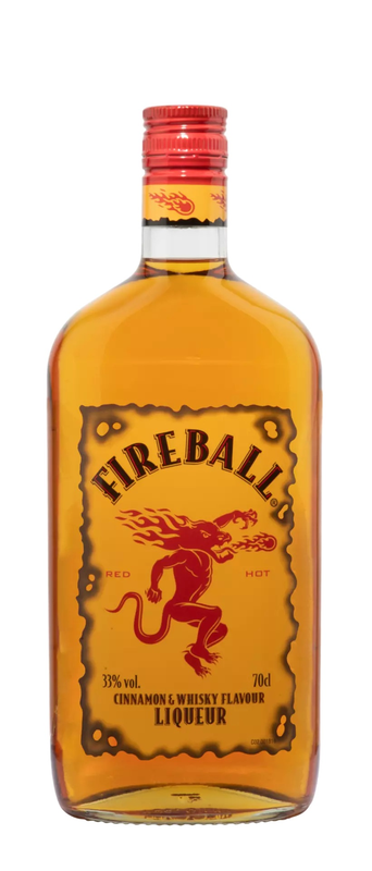 Fireball Cinnamon & Whisky Flavour Liqueur *