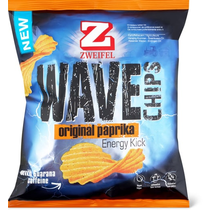 Zweifel Wave Chips Energy Paprika 120g 
(Festlieferungen: keine Rücknahme)
