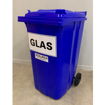 Recycling-Wagen für Glasentsorgung
(leihweise) 240 Liter