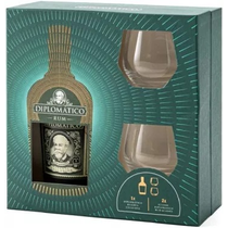 Ron diplomatica Reserva Exclusiva
+ 2 Gläser - Geschenkpackung